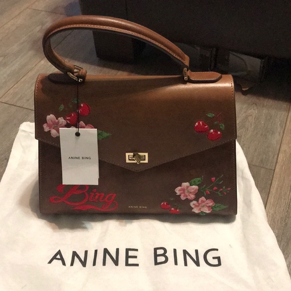 Anine Bing Handbags - NWT Anine Bing Mayfair small embroidered handbag.